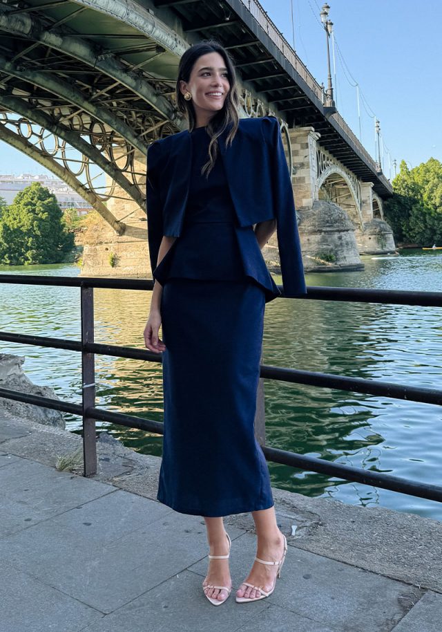 Conjunto Amalfitana Azul Marino