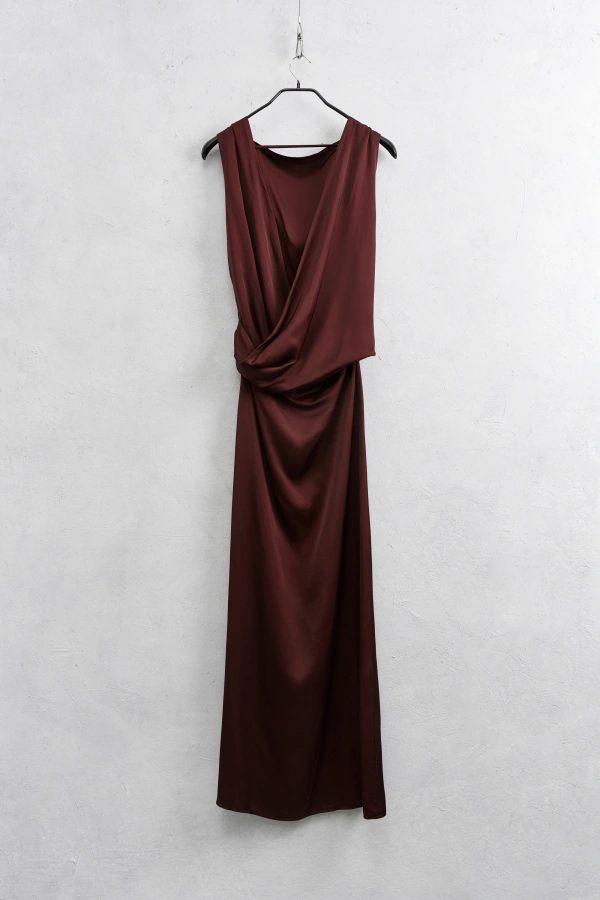 Vestido Eleanor Burdeos