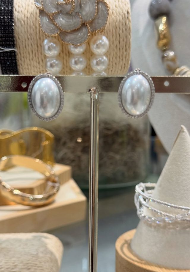 Pendientes Perla Central